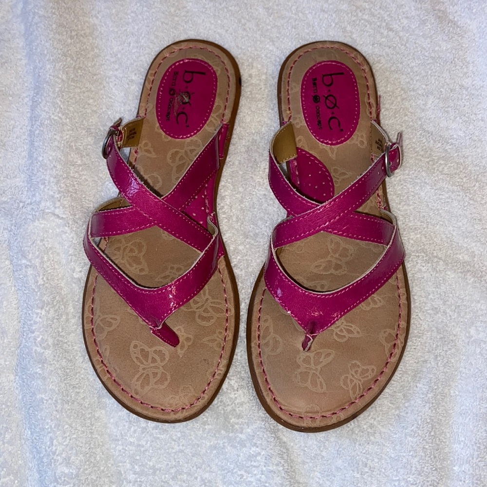 Pink sandals